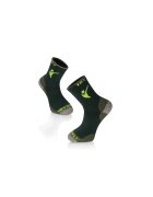 Try To Fly Sosete de drumetie antibacteriene din lana merino Heavy Hiking Verde Inchis