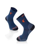 Try To Fly Sosete de drumetie pentru turism montan HIKING SOCKS - Albastru