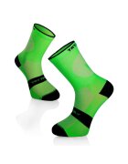 Try To Fly Sosete pentru ciclism CYCLING LIGHT SOCKS Fluo Green