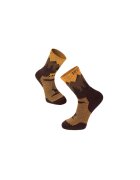 Try To Fly Sosete pentru Drumetie din Lana de Merinos cu Capricorn Alpin Galben