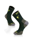 Try To Fly Sosete pentru Drumetie din Lana de Merinos Verde inchis