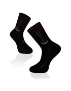 Try To Fly Sosete pentru tenis Cotton Black
