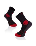 Try To Fly Sosete pentru tenis Fusion Negru Rosu.