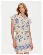 Twinset Camasa dama alb\albastru