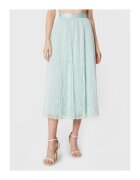 Twinset Fusta plisata dama verde -
