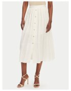 Twinset Fusta trapezoidala dama ecru
