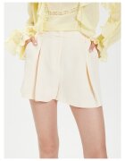 Twinset Pantaloni scurti dama crem