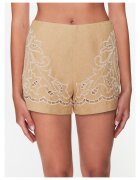 Twinset Pantaloni scurti pentru dama bej -