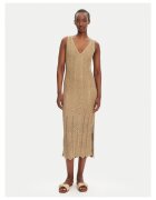 Twinset Rochie tricotata culoare bej