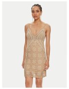 Twinset Rochie tricotata de dama - bej