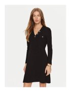 Twinset Rochie tricotata de dama negru - fabricata din material de calitate -