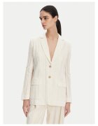 Twinset Sacou dama ecru