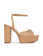 Twinset Sandale dama - Camel - Piele ecologica