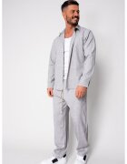uFIT Set camasa cu nasturi si pantalon lung Light Grey 19602 - Gri deschis
