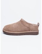 UGG Ghete slip-on din piele intoarsa Classic Micro - Maro