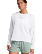 Under Armour Bluza cu decolteu la baza gatului pentru fitness Boxy - Alb