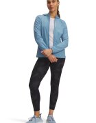 Under Armour Colanti crop cu model camuflaj - pentru alergare Launch - Negru