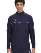 Under Armour Jacheta cu fermoar pentru fotbal Challenger - Bleumarin