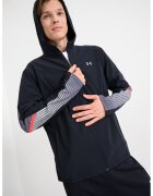 Under Armour Jacheta cu gluga - pentru alergare Storm - Negru/Gri inchis
