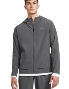 Under Armour Jacheta slim fit pentru alergare OutRun The Storm - Gri inchis