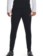 Under Armour Pantaloni cu talie medie pentru fotbal - Alb/Negru
