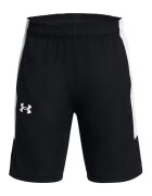 Under Armour Pantaloni scurti cu buzunare laterale - pentru baschet Baseline - Negru/Alb murdar