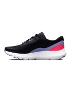 Under Armour Pantofi cu detaliu logo - pentru alergare Surge 3 - Negru/Lila/Roz