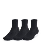 Under Armour Set 3 Perechi Sosete Training Quarter Barbati - Negru