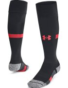 Under Armour Sosete pentru fotbal Megnetico - Negru/Gri/Coral