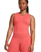 Under Armour Top crop fara cusaturi pentru antrenament Train - Coral