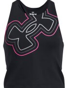 Under Armour Top racerback cu monograma - pentru antrenament Motion Branded - Negru