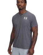 Under Armour Tricou cambrat pentru fitness Heatgear - Gri inchis