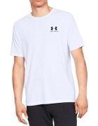 Under Armour Tricou cu decolteu rotund - pentru fitness Sportstyle - Alb