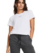 Under Armour Tricou cu detaliu logo Rival Core - Alb
