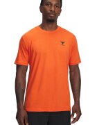 Under Armour Tricou pentru fitness Project Rock - Portocaliu