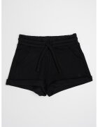 United Colors of Benetton Pantaloni scurti cu snur de ajustare in talie - Negru