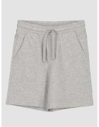 United Colors of Benetton Pantaloni scurti de bumbac cu snur in talie - Gri