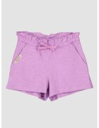United Colors of Benetton Pantaloni scurti de bumbac cu talie inalta si buzunare oblice - Lila