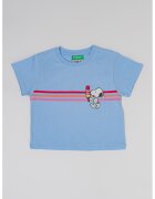 United Colors of Benetton Tricou cu imprimeu grafic - Albastru pastel