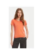 United Colors of Benetton Tricou dama 1091D1M10 - Bumbac - Portocaliu - Portocaliu