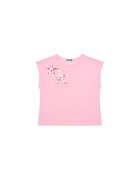 United Colors of Benetton Tricou pentru fete 3I1XC10P0 - Bumbac organic - Roz - Roz