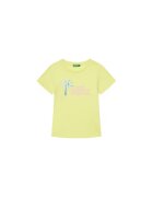 United Colors of Benetton Tricou pentru fete 3I1XG10JB - Bumbac - Galben - Galben