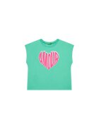 United Colors of Benetton Tricou pentru fete 3JERC10PB - Bumbac - Verde - Verde