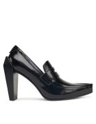 United Nude Pantofi dama - Black Gem Loafer Hi - piele naturala - negru