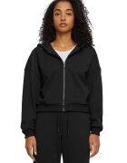 Urban Classics Hanorac lejer cu maneci cazute - Negru
