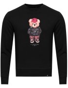 US GRAND POLO EQUIPMENT  APPAREL Hanorac barbat - negru - bumbac si poliester