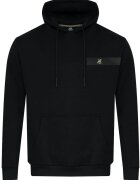 US GRAND POLO EQUIPMENT  APPAREL Hanorac pentru barbati - U.S. GRAND POLO - cu gluga - bumbac/poliester - negru