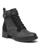 US Polo ASSN Botine dama - 301517290 - Piele naturala - Negru - Negru