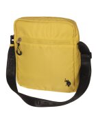 US Polo ASSN Geanta BIGFORK MEDIUM - galben - 27x24x4 -5cm - material nylon - cu curea reglabila