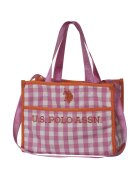 US Polo ASSN Geanta de plaja mica roz - 20x27 -5x10 -5cm